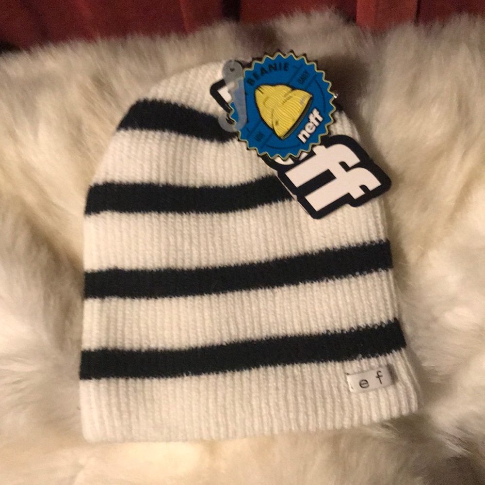 New Neff Striped Beanie